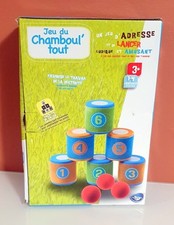 Jeu du chamboule tout complet