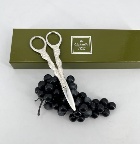 Ciseaux raisin christofle - raisin,