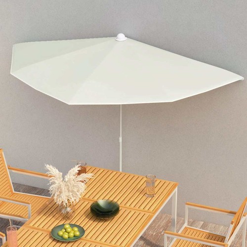 Demi parasol jardin avec - de,