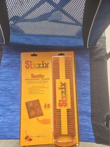 Sizzix sizzlits alphabet die - sizzlits,