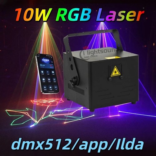 10w rgb dmx full color - dmx,