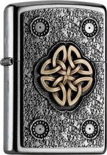Zippo Briquet Emblème Nœud Celtique Le Nœud Celtique Briquet Tempête Essence