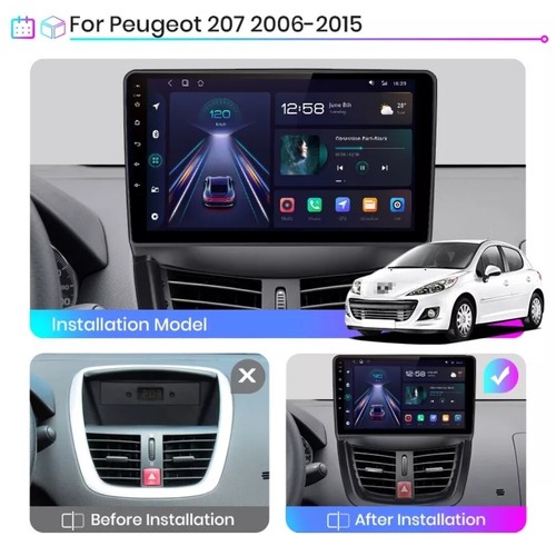 Radio din pour peugeot 207 - 2,