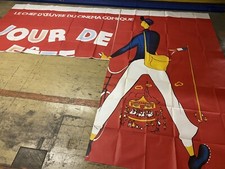 Affiche ancienne de cinéma Jacques Tati - Le jour de fête   