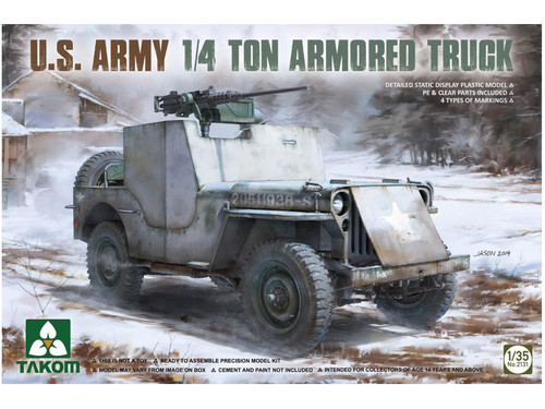 Takom army willys jeep - takom,
