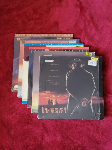 Lot films laserdiscs - 6, ntsc