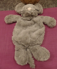 S4 / doudou peluche range pyjama bouillote souris grise nez rose ETAM