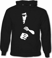 Hoodie Pour Hommes Silhouette D'Arts Martiaux Entrez Le Dragon MMA UFC