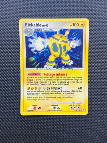 Carte pokémon elekable 130 - pokémon, 3/130