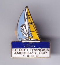 RARE PINS PIN'S .. BATEAU NAVIRE BOAT VOILIER SAIL AMERICA'S CUP FRANCE 92 ~FR