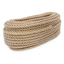 20mm Cordage Corde Cordon 1-50m fibre naturelle jute chanvre voile nautisme