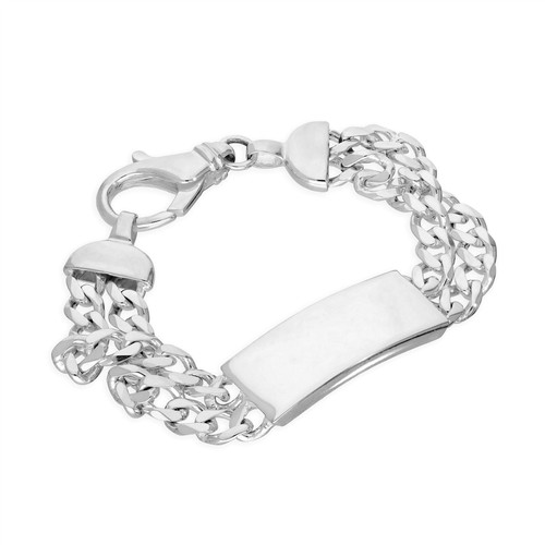 Bracelet mailles gourmettes - mailles,