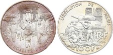100 Francs Argent Liberation