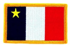Patch écusson brodé Drapeau