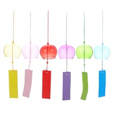  6 Pcs Cloches À Vent Décoratives Carillon Décoration Hanging Ornament Jardin