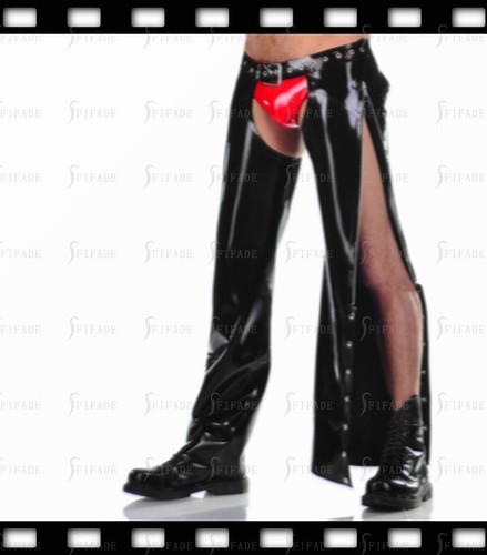 Latex pants side - pants, trousers