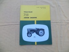 Tracteur JOHN DEERE 710 -