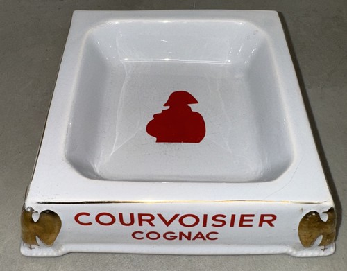Courvoisier ashtray brandy - ashtray,