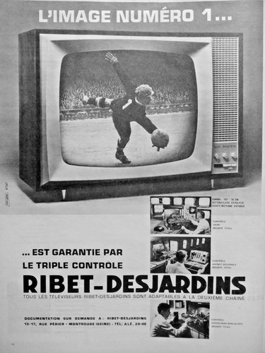 Publicité 1961 ribet - publicitÉ,