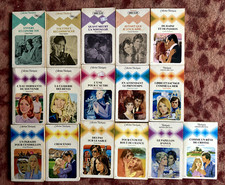 Lot de 16 Livres Harlequin – Collection Ancienne – Romance Vintage