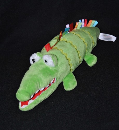 Peluche doudou argy alligator - peluche,