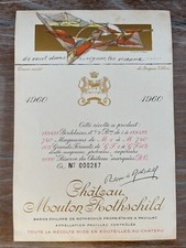 Étiquette Château Mouton