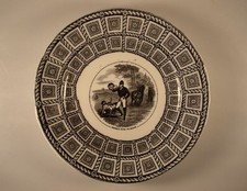 Rare assiette VIEILLARD