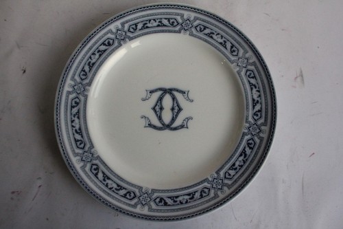 Assiette porcelaine anglaise