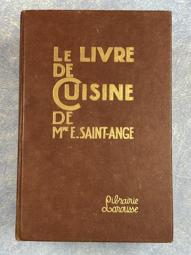 Livre cuisine mme - de, e