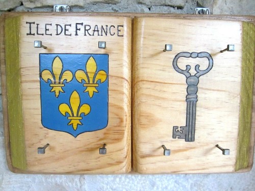Accroche clés bois