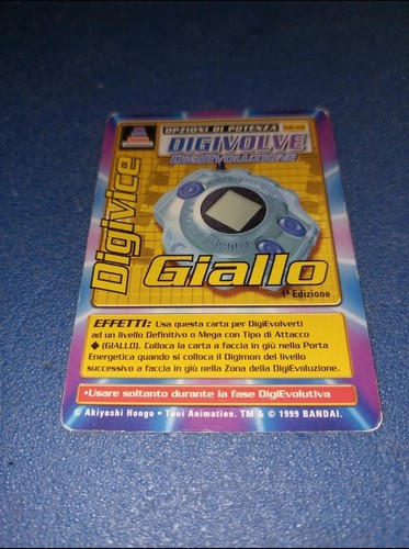 Digivice giallo carte - digivice, mb