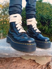 Dr. Martens Molly Noir Plateforme Lacets XXL 38