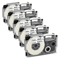 5x Compatible Casio XR-9WE