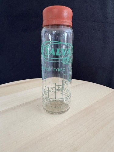 Biberon ancien verre avec - ancien, en