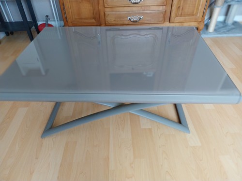 Table basse verre trempe - basse,