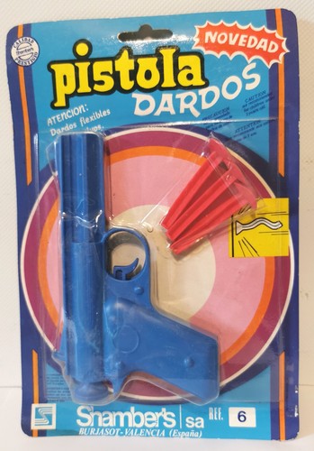 Ancien pistolet fléchettes - ancien,
