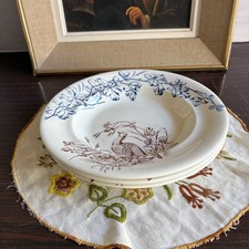3 Assiettes creuses