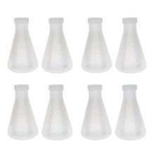 8X Fiole  Conique en Plastique