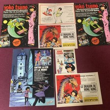 Yoko Tsuno publicités originales anciennes albums Dupuis Japan Star of Spirou