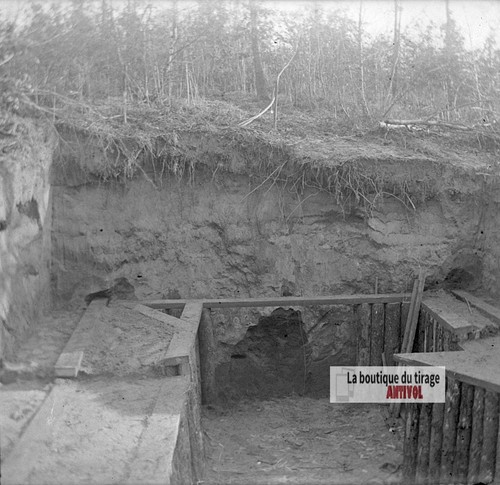 Tranchée abri guerre ww1 - tranchée,