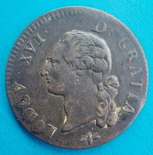 Louis XVI sol 1787 D Lyon , pas mal