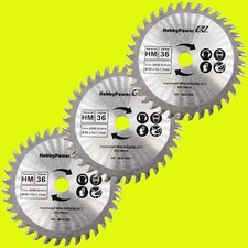 Mini Scie Circulaire 3x Hm Bois Lame de 85x10mm pour Power Plus / Germania / B30