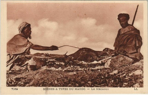 Cpa morocco scenes types le - et,
