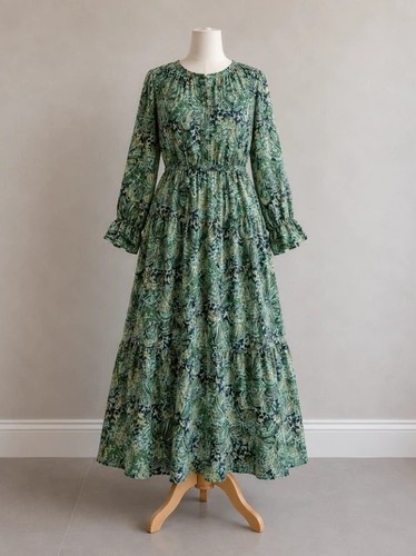 Robe longue fluide - , d'été