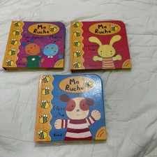 Lot Livre Pop Up Relief 3D Enfant Bébé Ma Ruche Grund