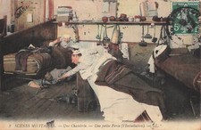 GUERRE 1914 SCENES MILITAIRES