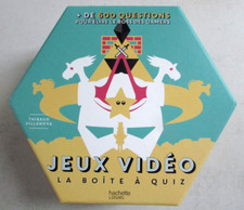 Jeux Vidéo La boîte à quiz Thibaud Villanova Hachette Loisirs + de 600 questions