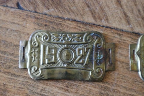 Ancienne plaque fiscale - ancienne,