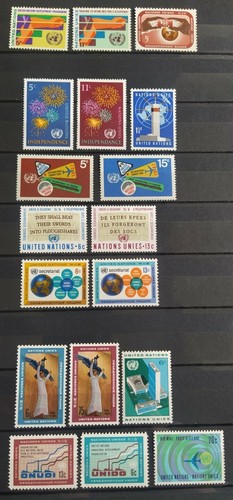 Timbres nations unies onu - 18,
