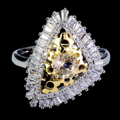925 bague argent rond - bague,